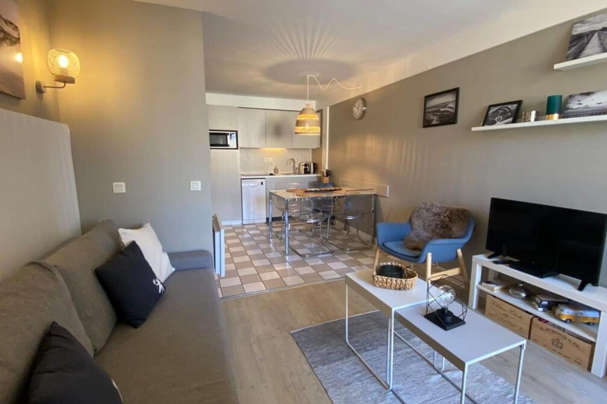 Very Nice 6 Person Apart With Swimming Pool Tennis Court And Car Park 202 Le Touquet Екстер'єр фото
